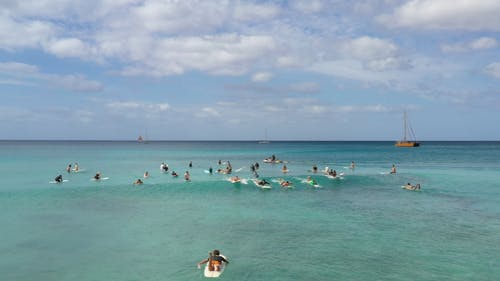 有关冲浪休息, 夏威夷, 威基基的免费素材视频