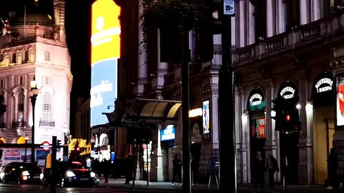 伦敦街头的商店 · 免费素材视频