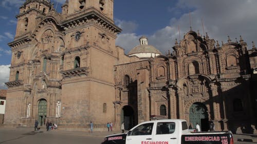 在秘鲁库斯科的圣母升天大教堂大教堂 · 免费素材视频