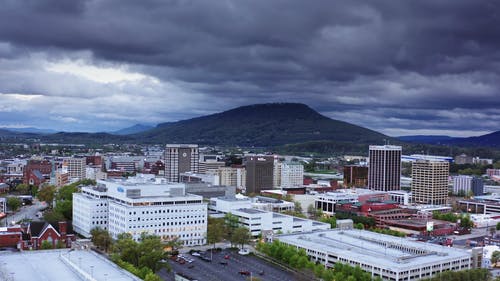 有关城市, 城市发展, 山的免费素材视频