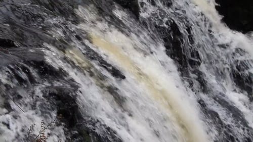 特写镜头的瀑布 · 免费素材视频