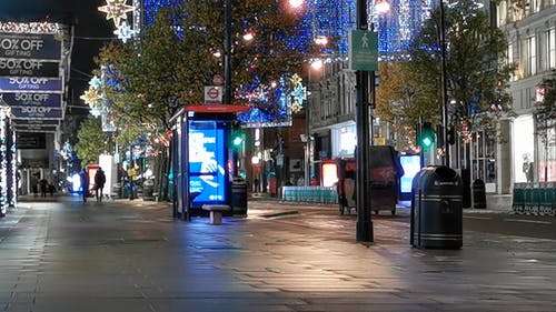 有关人行道, 伦敦, 双层巴士的免费素材视频
