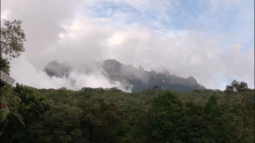 有关京那巴鲁山, 婆罗洲, 山的免费素材视频