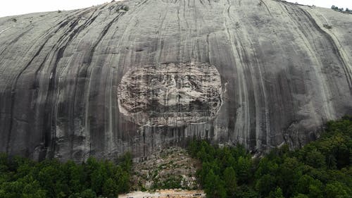 有关乔治亚州, 地标, 石山的免费素材视频