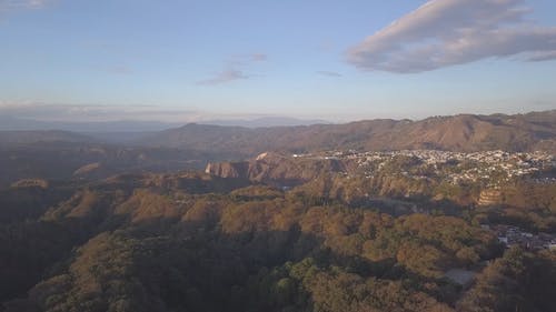 有关天空, 山, 从上面的免费素材视频