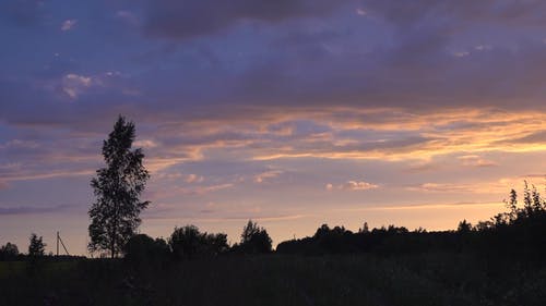 有关傍晚天空, 傍晚的太阳, 夕阳的颜色的免费素材视频