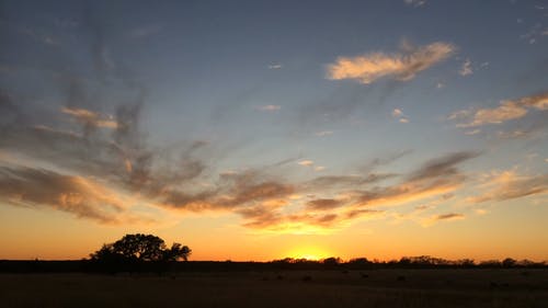 有关天性, 天空, 日落的免费素材视频