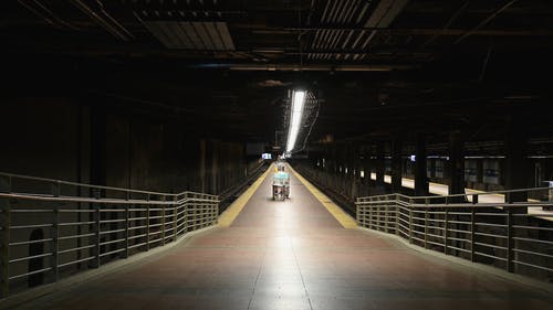 有关公共交通, 地下, 地铁月台的免费素材视频