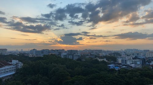 有关城市景观, 天空, 延时摄影的免费素材视频