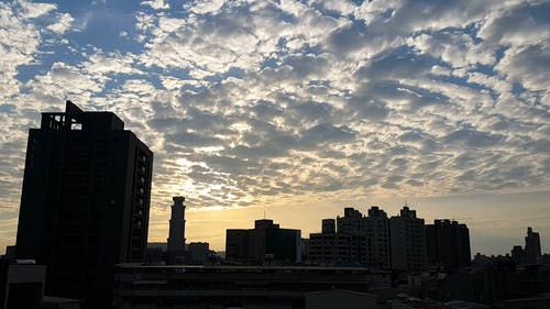 有关city_skyline, 剪影, 建筑的免费素材视频