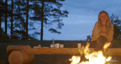 有关glamping, 坐, 天性的免费素材视频