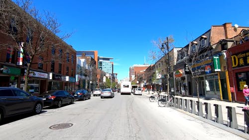 有关加拿大, 城市街, 大都市区的免费素材视频