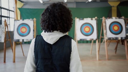 有关＃室内, 女人, 射手的免费素材视频