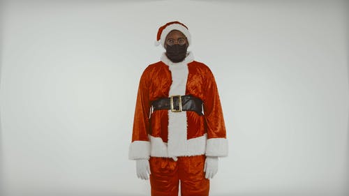 有关人, 圣诞假期, 圣诞老人衣服的免费素材视频
