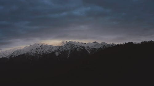 有关多云的, 天空, 山的免费素材视频