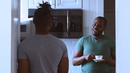 有关LGBT-H, 一对, 一杯咖啡的免费素材视频
