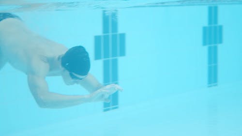 有关仰泳, 水, 水上运动的免费素材视频
