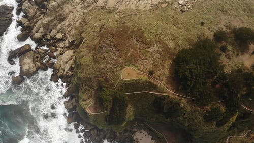 有关天性, 山, 悬崖海岸的免费素材视频