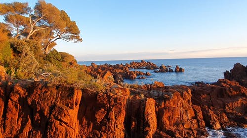 有关天性, 岩石形成, 岩石海岸的免费素材视频