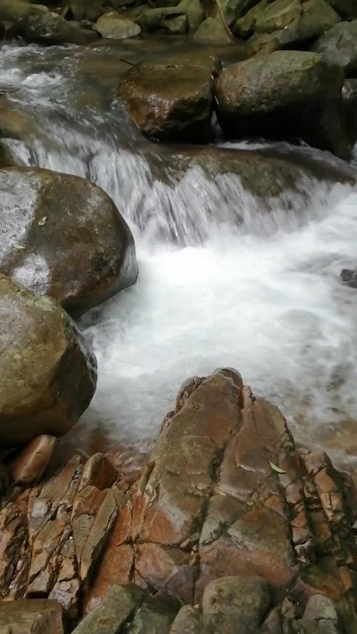 有关垂直视频, 岩石, 水的免费素材视频