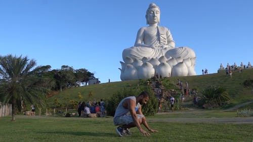 有关人, 佛教, 公园的免费素材视频