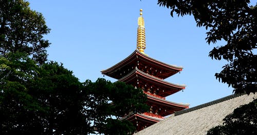 有关テンプロ浅草寺, 低角度拍摄, 倾斜射击的免费素材视频