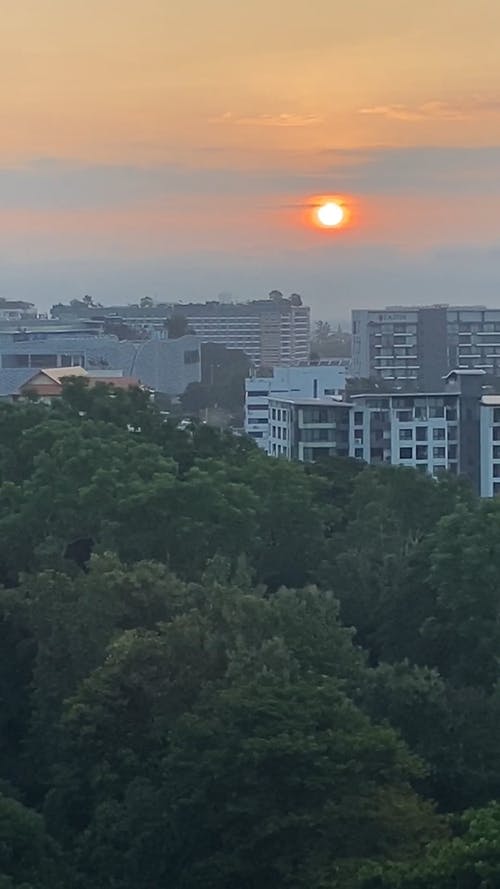 有关垂直视频, 城市, 天空的免费素材视频