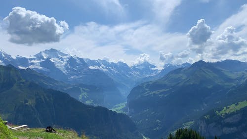 有关天空, 山, 山顶风光的免费素材视频