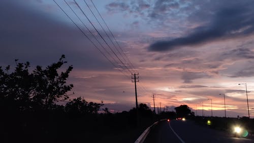 有关天空, 户外, 晚上的时间的免费素材视频