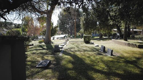 有关@户外, 墓园, 墓碑的免费素材视频