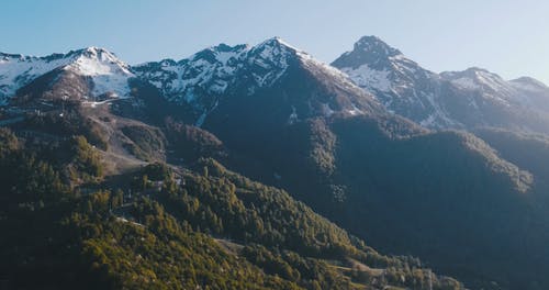 有关天性, 天空, 山的免费素材视频