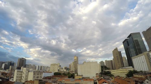 有关城市, 多云的, 天空的免费素材视频
