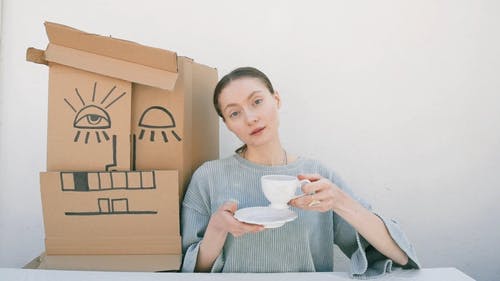 有关一杯茶, 人, 女人的免费素材视频