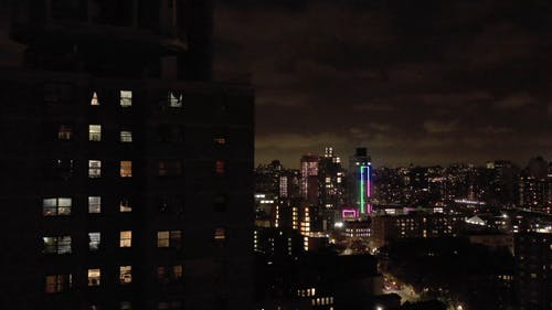 有关城市, 夜景, 大都市区的免费素材视频
