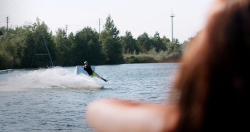 有关wakesurfing,人,冒险家的免费素材视频